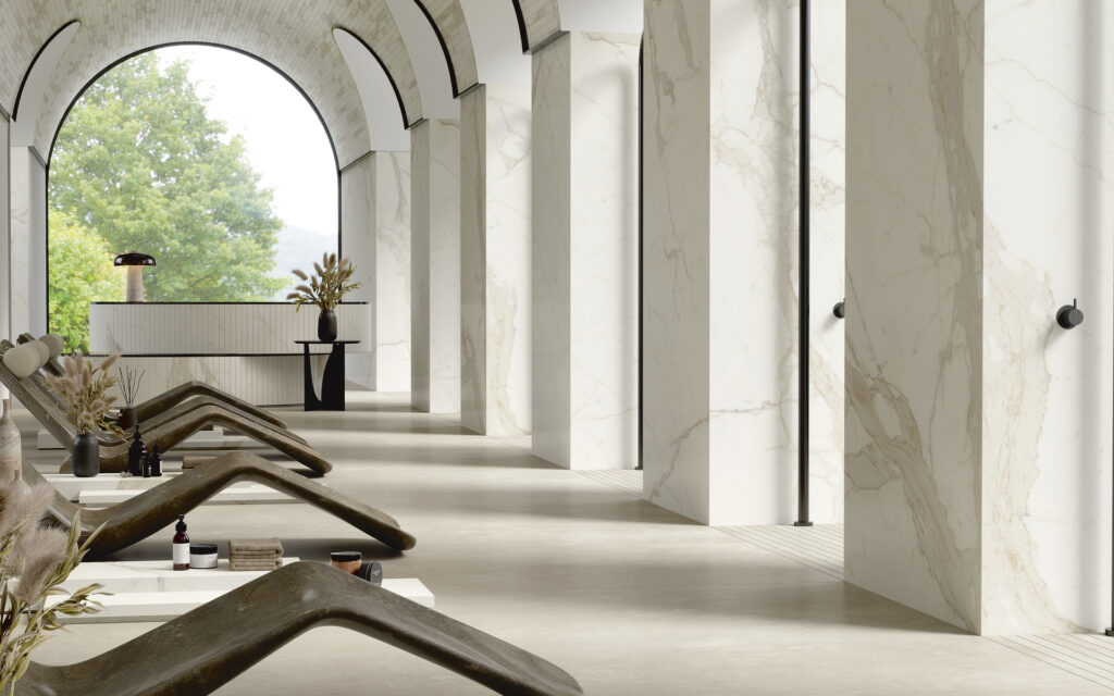 Marble Active collection by Iris Ceramica with Marble Active technology